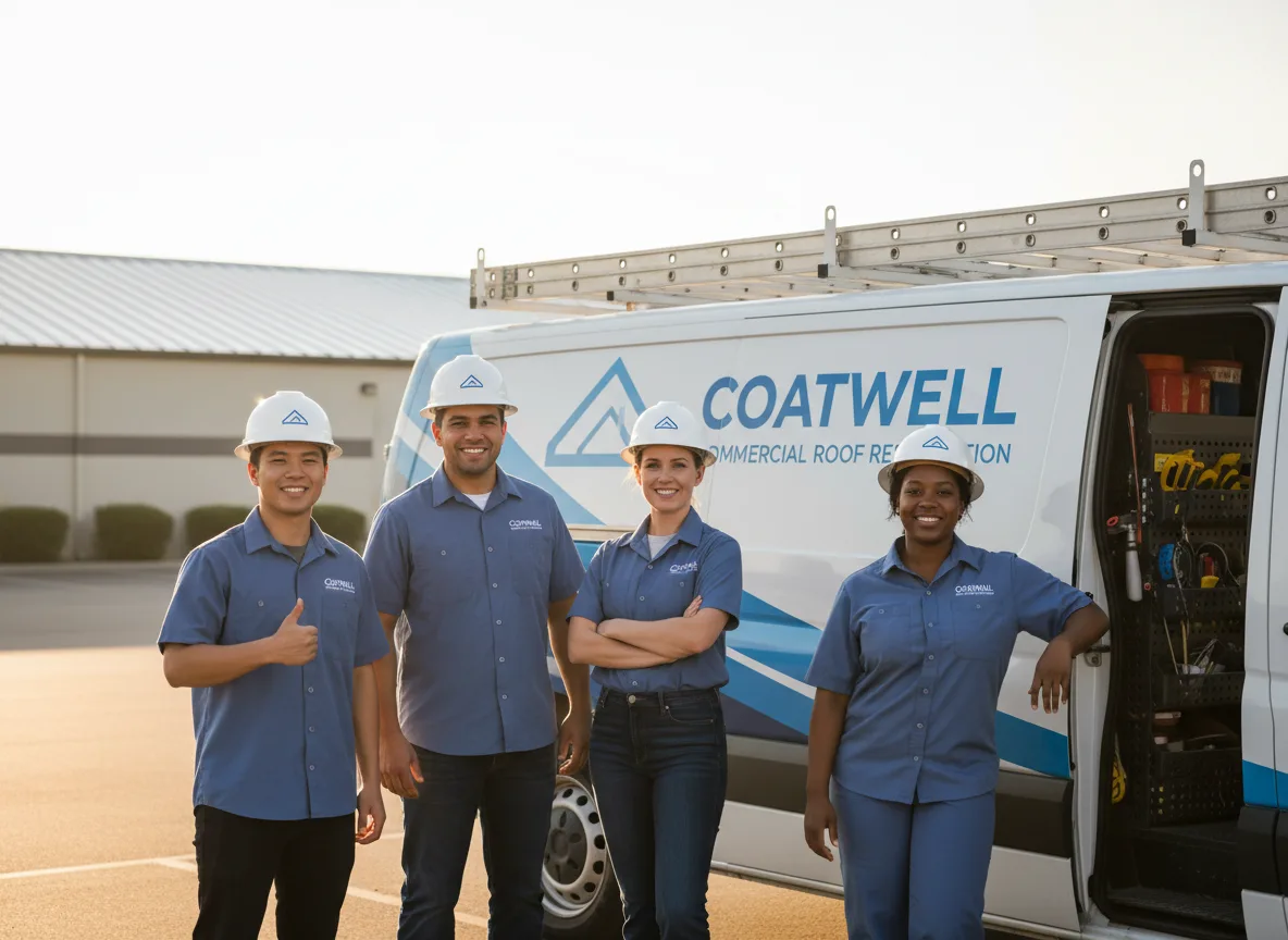 Commercial roof coating company in Rising Star, TX